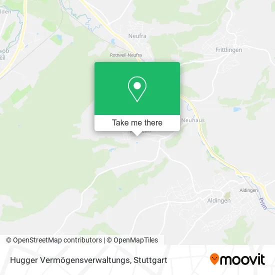 Карта Hugger Vermögensverwaltungs