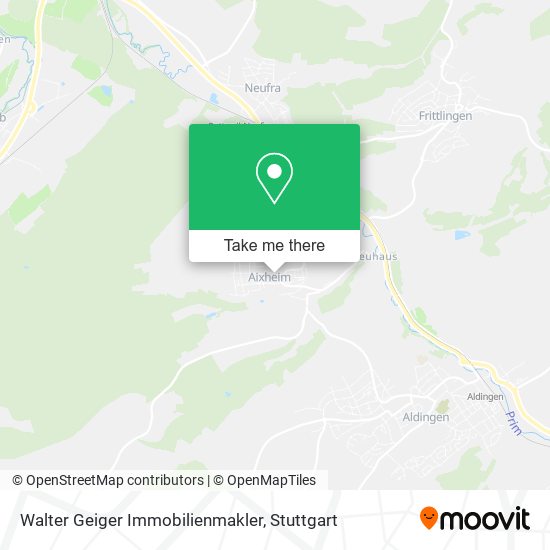 Walter Geiger Immobilienmakler map