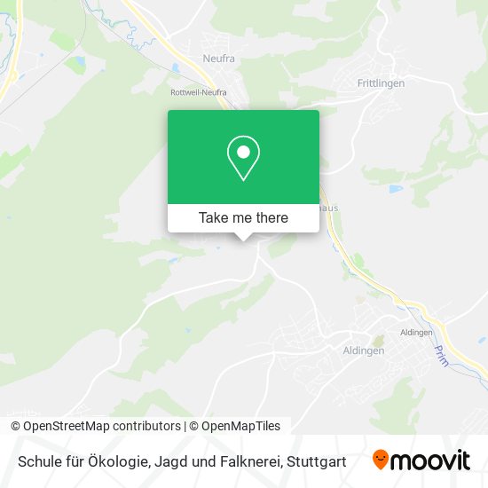 Schule für Ökologie, Jagd und Falknerei map