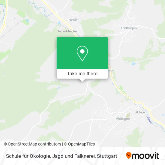 Карта Schule für Ökologie, Jagd und Falknerei