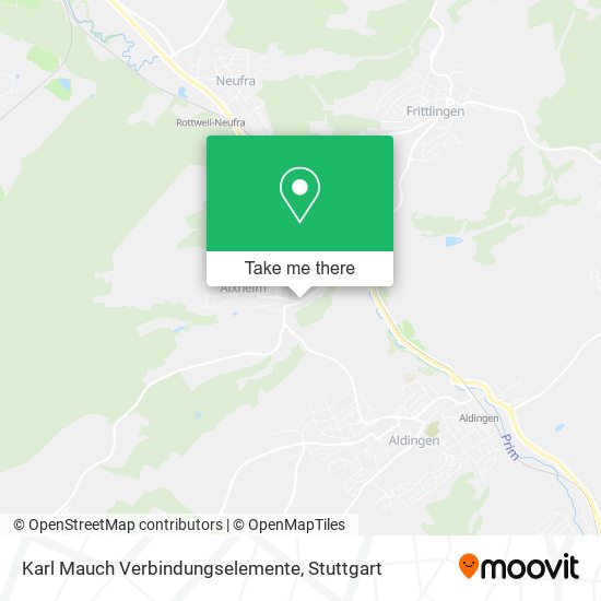 Карта Karl Mauch Verbindungselemente