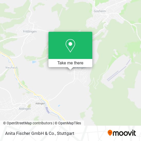 Anita Fischer GmbH & Co. map