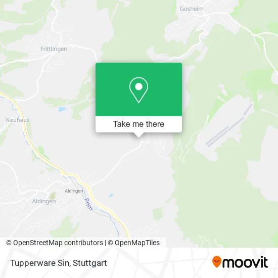 Tupperware Sin map