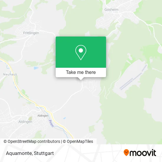Карта Aquamonte