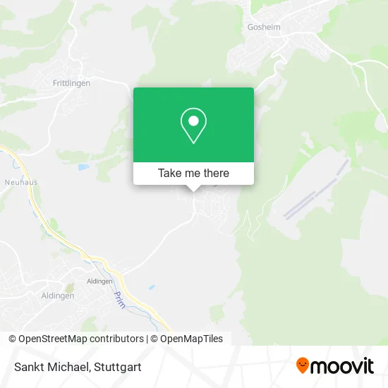Sankt Michael map