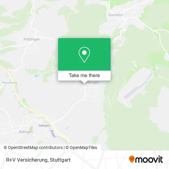 R+V Versicherung map