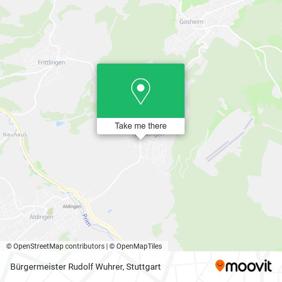 Bürgermeister Rudolf Wuhrer map