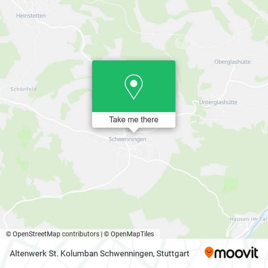 Altenwerk St. Kolumban Schwenningen map