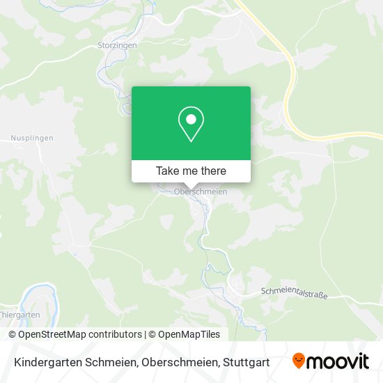 Kindergarten Schmeien, Oberschmeien map