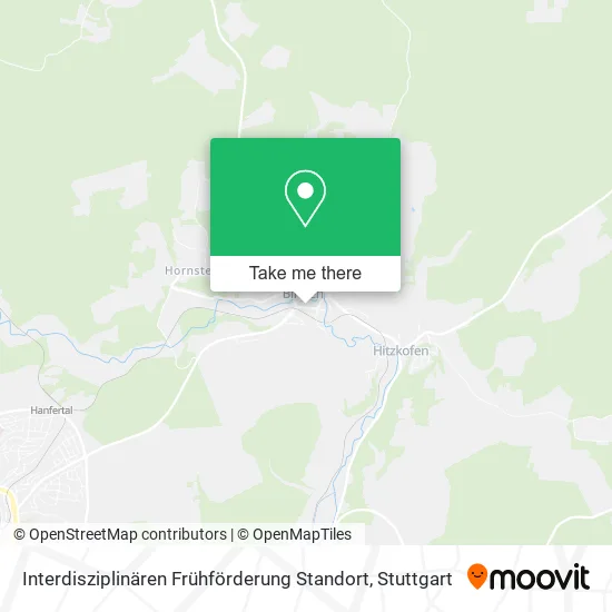 Карта Interdisziplinären Frühförderung Standort