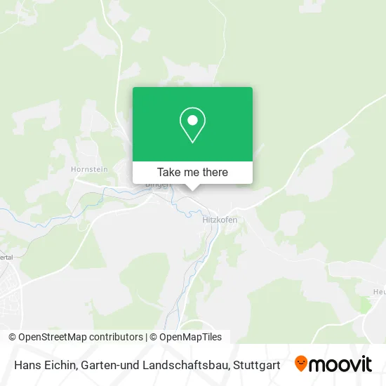 Карта Hans Eichin, Garten-und Landschaftsbau