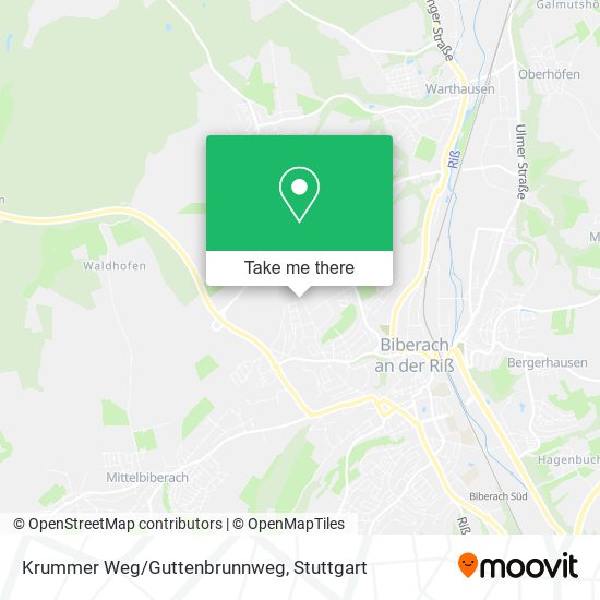 Krummer Weg/Guttenbrunnweg map