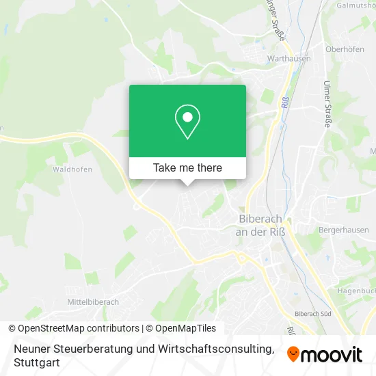 Карта Neuner Steuerberatung und Wirtschaftsconsulting