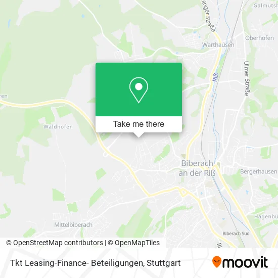 Карта Tkt Leasing-Finance- Beteiligungen