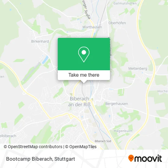 Карта Bootcamp Biberach