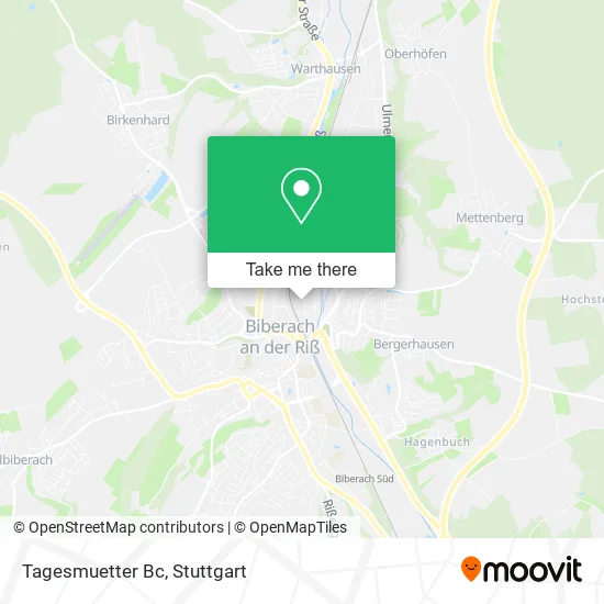 Карта Tagesmuetter Bc
