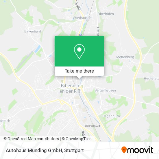 Карта Autohaus Munding GmbH