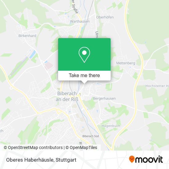 Oberes Haberhäusle map