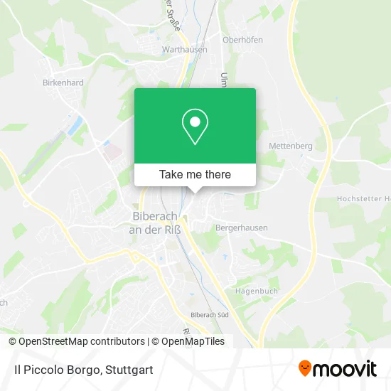 Карта Il Piccolo Borgo