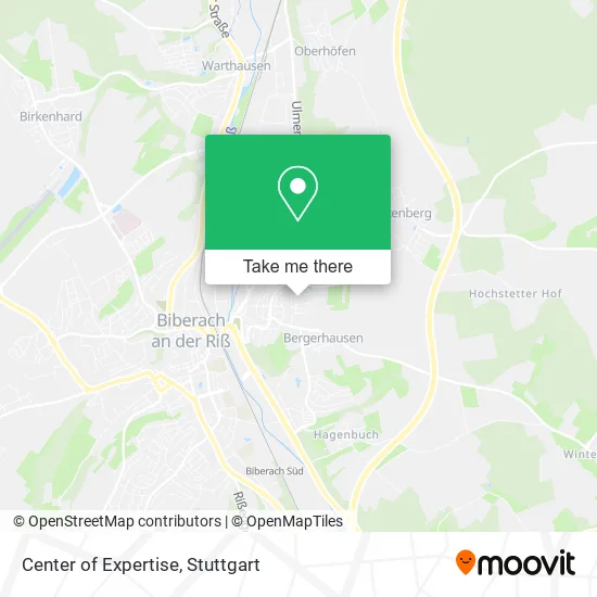 Карта Center of Expertise