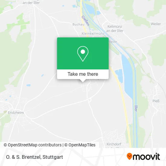 Карта O. & S. Brentzel