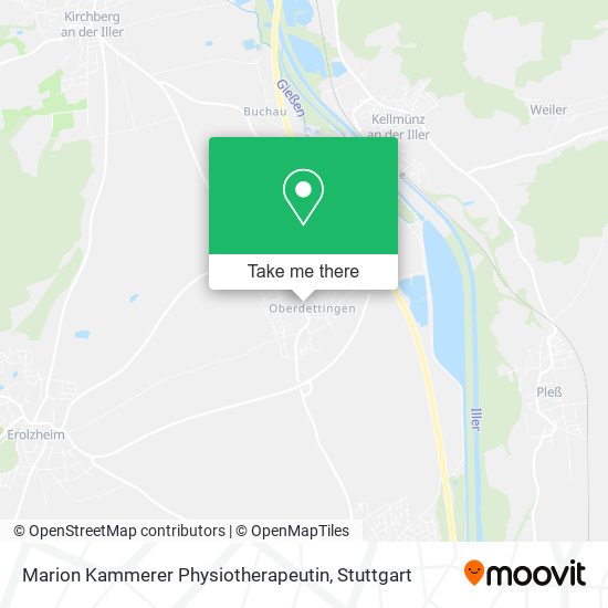 Marion Kammerer Physiotherapeutin map