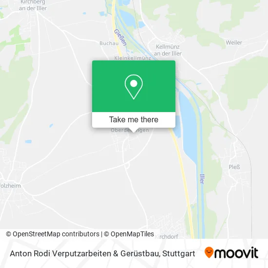 Карта Anton Rodi Verputzarbeiten & Gerüstbau