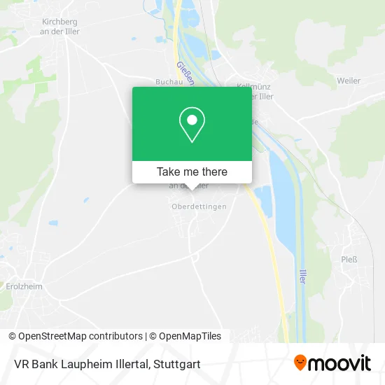 Карта VR Bank Laupheim Illertal