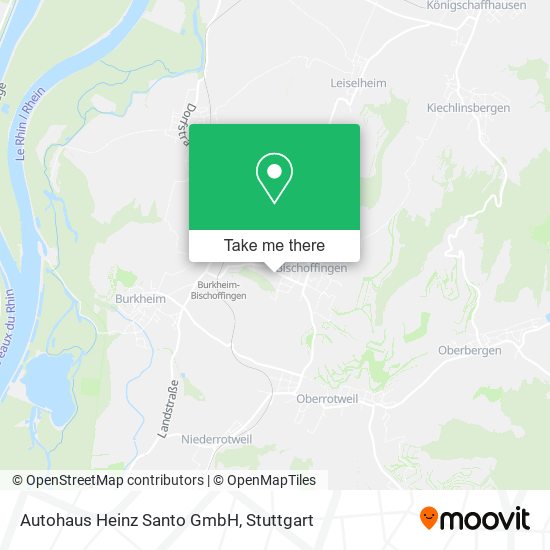 Autohaus Heinz Santo GmbH map