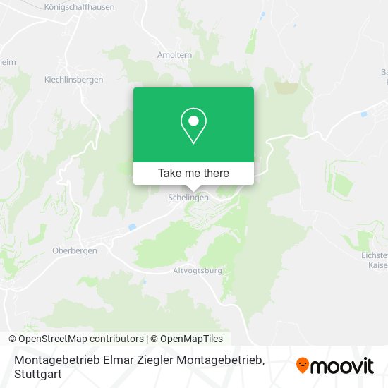 Montagebetrieb Elmar Ziegler Montagebetrieb map