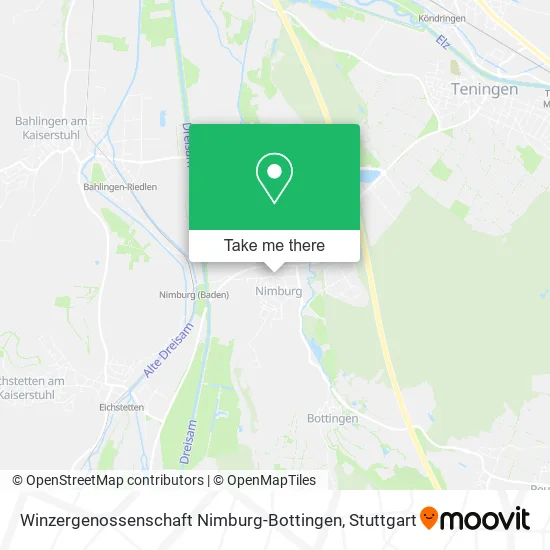 Карта Winzergenossenschaft Nimburg-Bottingen