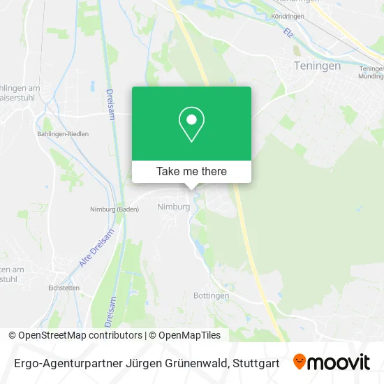 Карта Ergo-Agenturpartner Jürgen Grünenwald