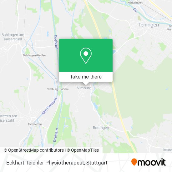 Eckhart Teichler Physiotherapeut map