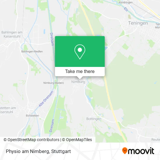 Карта Physio am Nimberg