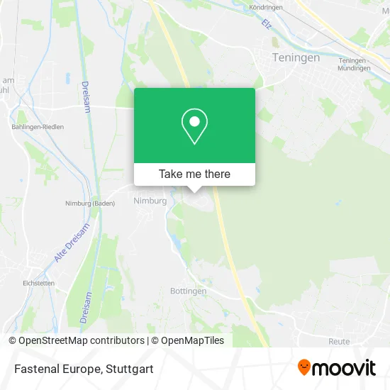 Карта Fastenal Europe