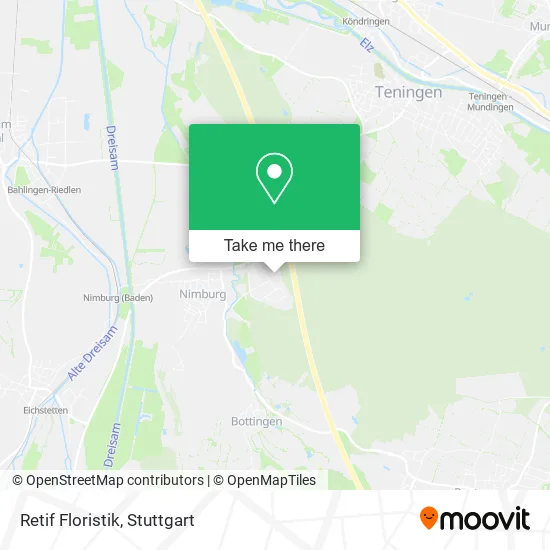 Карта Retif Floristik