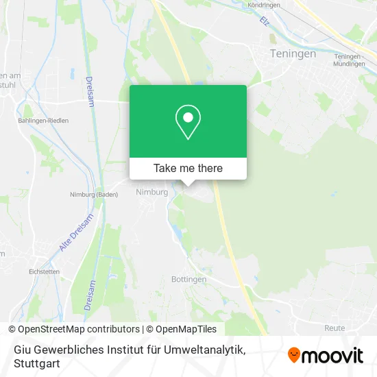 Карта Giu Gewerbliches Institut für Umweltanalytik