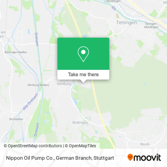 Карта Nippon Oil Pump Co., German Branch