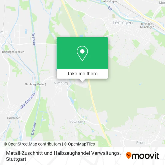 Карта Metall-Zuschnitt und Halbzeughandel Verwaltungs