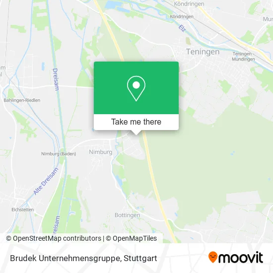Карта Brudek Unternehmensgruppe