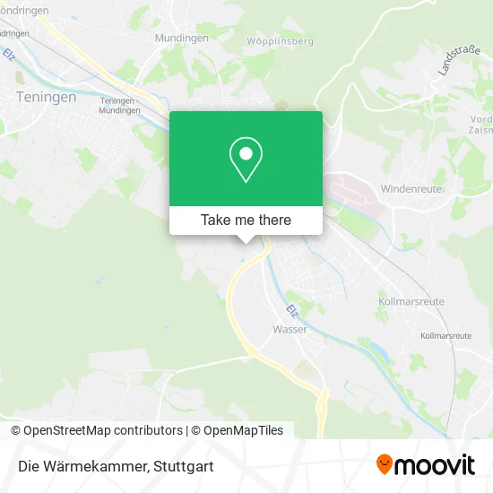 Карта Die Wärmekammer