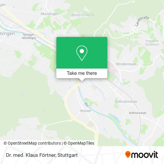 Dr. med. Klaus Förtner map