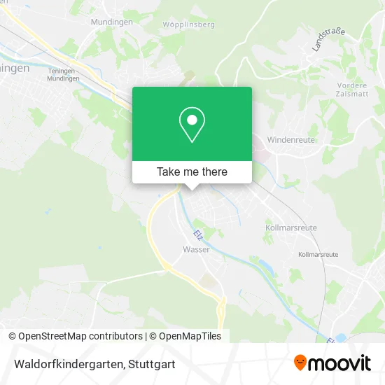 Waldorfkindergarten map