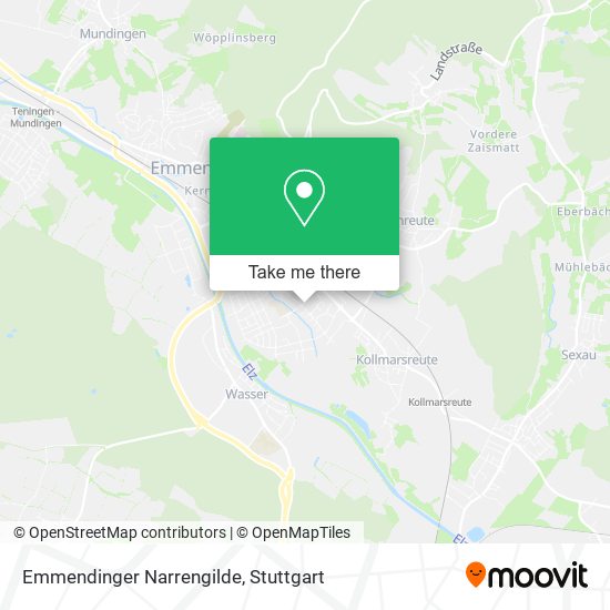 Карта Emmendinger Narrengilde