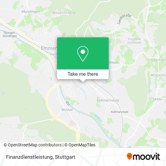 Finanzdienstleistung map