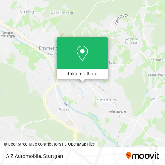 Карта A Z Automobile