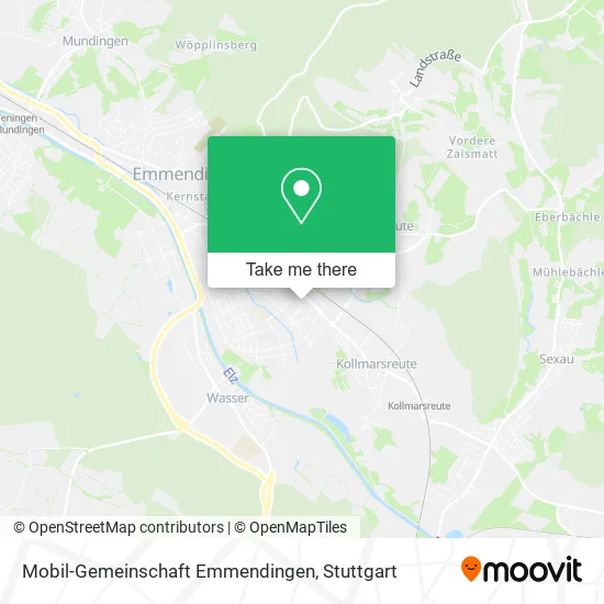Карта Mobil-Gemeinschaft Emmendingen