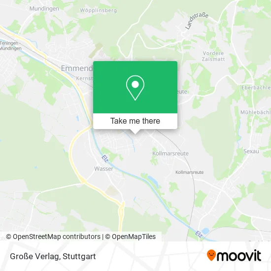 Карта Große Verlag