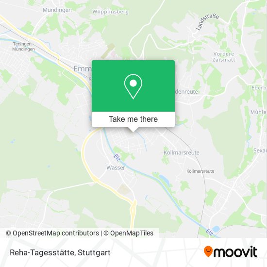 Карта Reha-Tagesstätte
