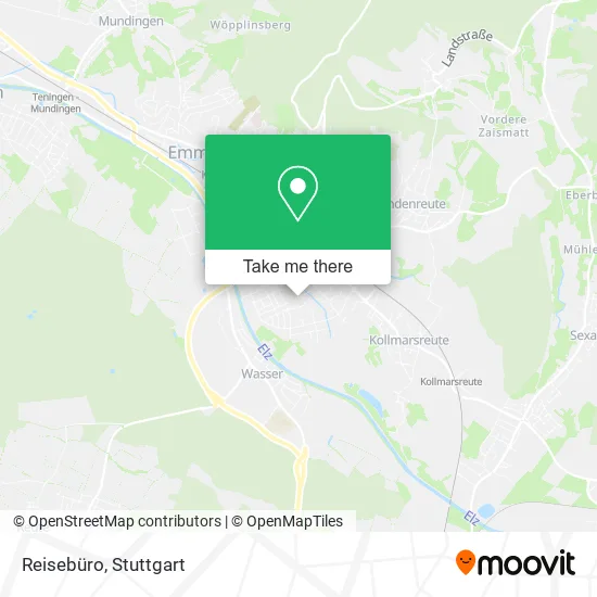 Карта Reisebüro